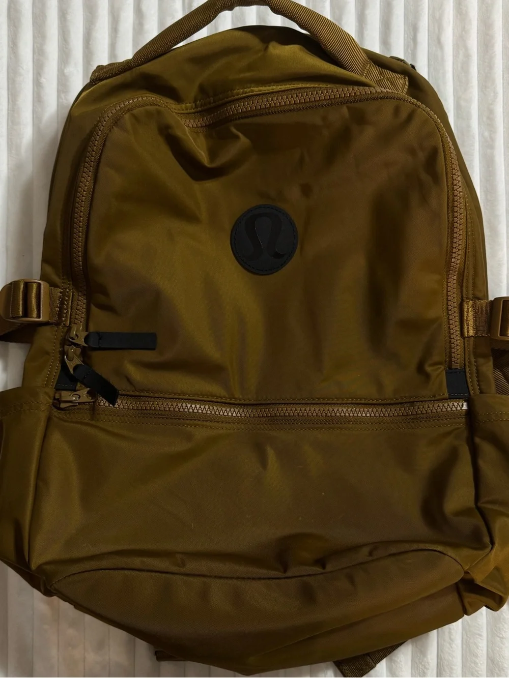 lululemon athletica Men's Mustard Brown Backpack